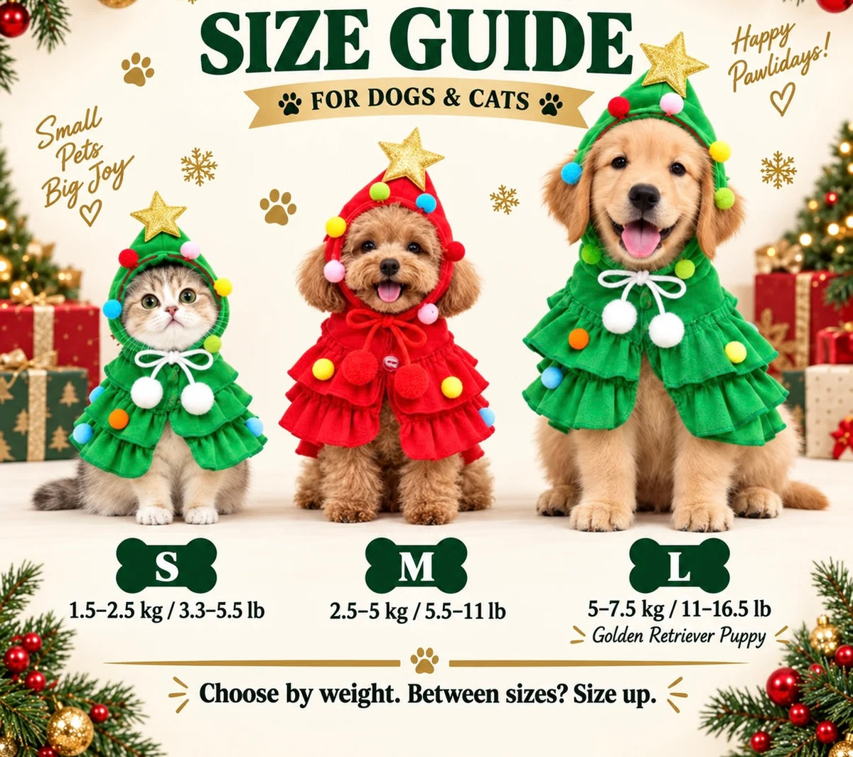 Christmas Tree Pet Costume
