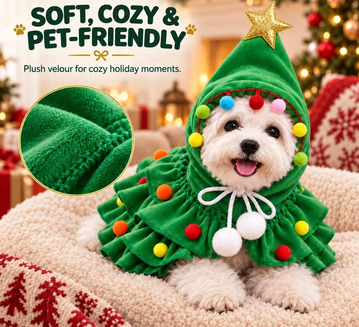 Christmas Tree Pet Costume