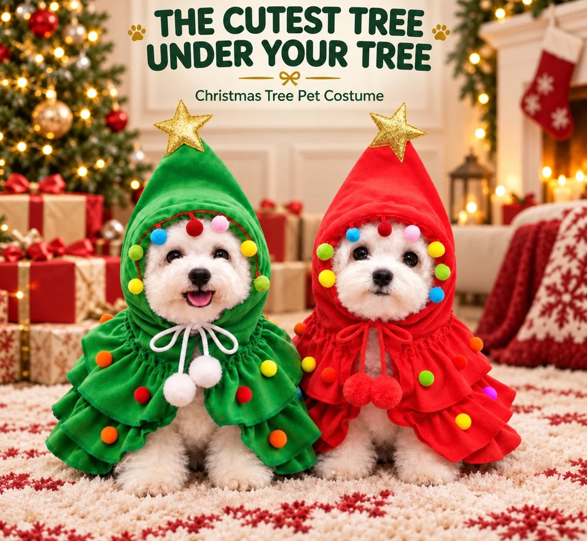 Christmas Tree Pet Costume